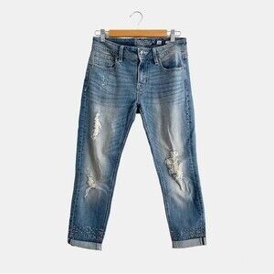 Miss Me Y2K Boyfriend Ankle Jeans 26